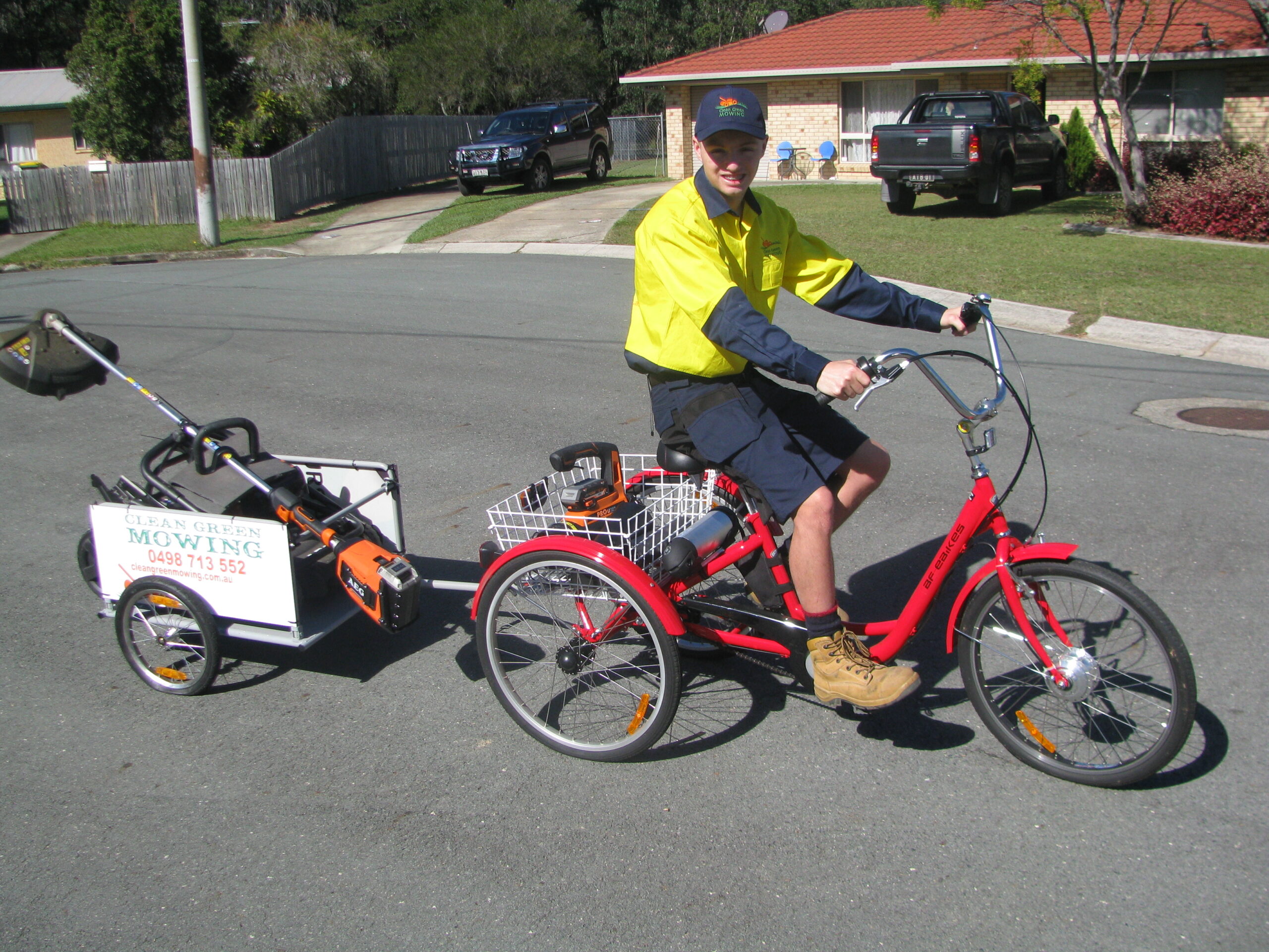 Humble Beginnings - Clean Green Mowing - Brisbane Lawn and Landscape Specialists